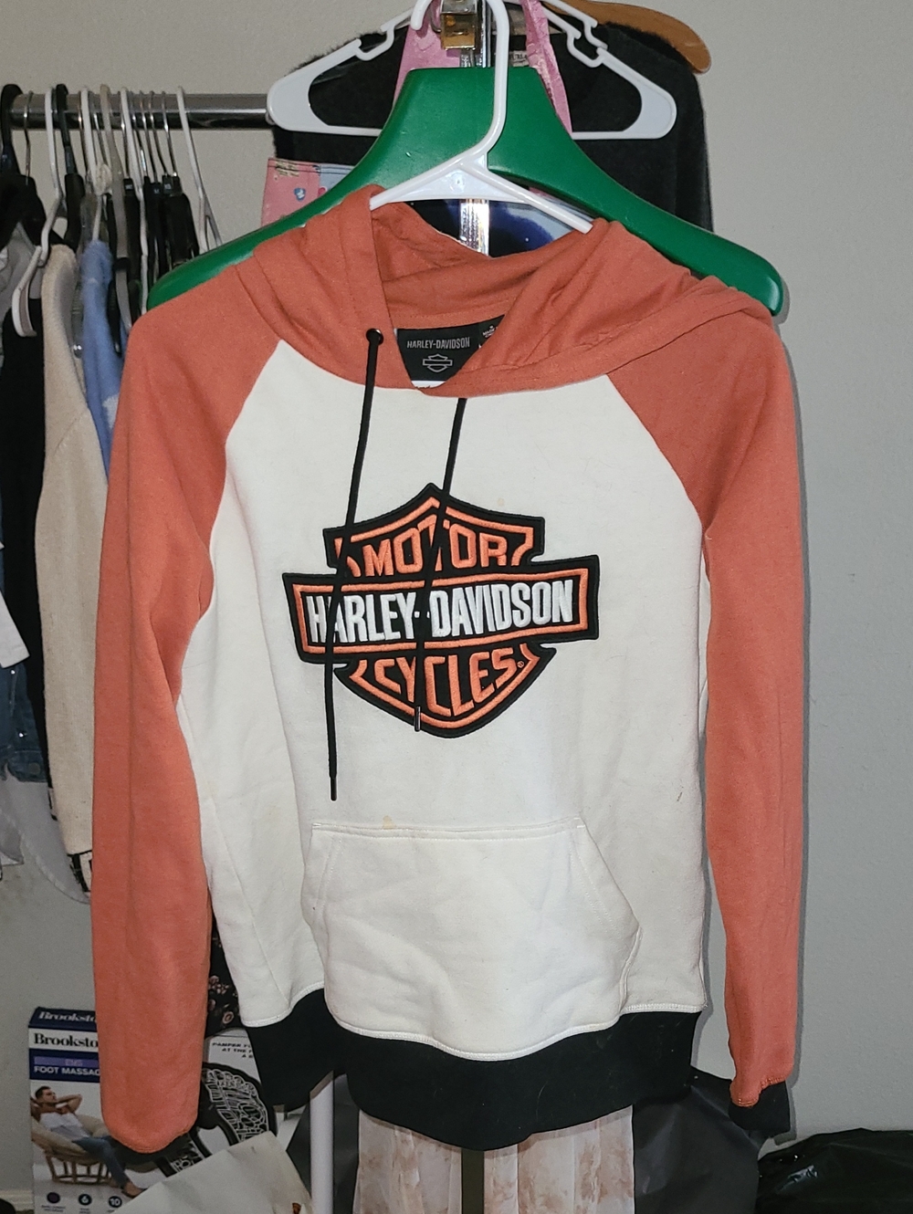 Harley Davidson Pullover Logo Sweatshirt Hoody S